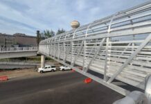 Distribuidor vial de acceso al Puerto de Veracruz tendrá tres paradores de autobuses y un puente peatonal