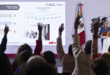 Sheinbaum destaca récord histórico de 51.1 millones de viajeros internacionales en primer semestre de 2026