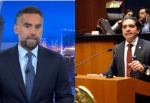 Amenaza senador de Morena a Enrique Acevedo, conductor del noticiero de Televisa