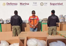 Aseguran casi dos toneladas de droga ocultas en supuestos dulces de coco en Tabasco
