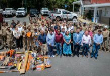 Realiza la CMAS inversión histórica en equipamiento del personal