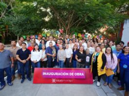 Daniela Griego inaugura área verde y recreativa en Jardines de Bambú