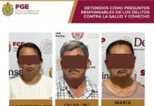 Cateo en Tempoal deja tres detenidos y aseguran más de 15 mdp, droga, un arma de fuego y material balístico