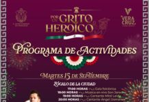 La ciudad de Veracruz vivirá un Grito Heroico este 15 de septiembre con Memo Garza