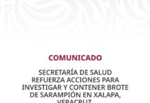 Refuerzan investigación y vacunación por brote de sarampión en Xalapa