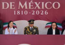 Asiste Alcaldesa al desfile encabezado por la Gobernadora; coinciden en que las mujeres son pilares de la transformación del país