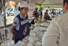 Marina y autoridades locales suman esfuerzos en beneficio de la salud y el bienestar ciudadano en Coatzacoalcos