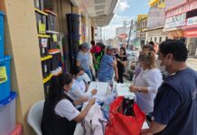Alta participación de familias en Jornada de Vacunación contra el Sarampión durante el fin de semana