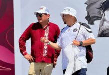 #LuzYSombra Zepeta y Cazarín presumen que ellos fueron quienes llevaron 48 mil veracruzanos al encuentro con Sheinbaum