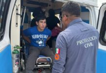 Accidente de autobús deja ocho lesionados en Medellín de Bravo