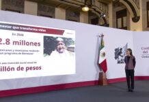 Programas para el Bienestar son apoyo directo a la gente y a la economía: presidenta; al cierre del 2026 beneficiarán a 42.8 millones