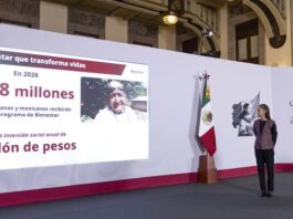 Programas para el Bienestar son apoyo directo a la gente y a la economía: presidenta; al cierre del 2026 beneficiarán a 42.8 millones