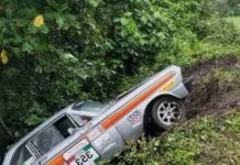 Accidente en la carretera Tlapacoyan-Atzalan y cambios de ruta marcan el paso de la Carrera Panamericana
