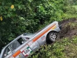 Accidente en la carretera Tlapacoyan-Atzalan y cambios de ruta marcan el paso de la Carrera Panamericana