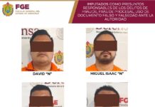 Cuatro presuntos integrantes del “Cártel Inmobiliario” enfrentan prisión preventiva