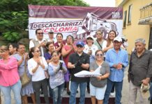 Refuerza Ayuntamiento de Veracruz limpieza y prevención del dengue con jornada de descacharrización en Las Hortalizas