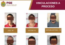 En Veracruz, 6 personas vinculadas a proceso en una semana por extorsión y secuestro agravado