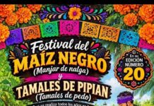 Tolome celebrará 20 años de tradición con el Festival del maíz negro y los tradicionales tamales de pipián