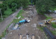 Avanza construcción del puente Oxitempa en Ixhuatlán de Madero