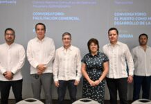 Propone Rosa María Red de Ciudades Portuarias del estado de Veracruz para fortalecer la economía