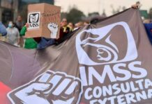 Trabajadores del IMSS rechazan aumento salarial de 6.8% en conteos preliminares